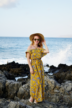 Coral Reef High-Waist Bikini